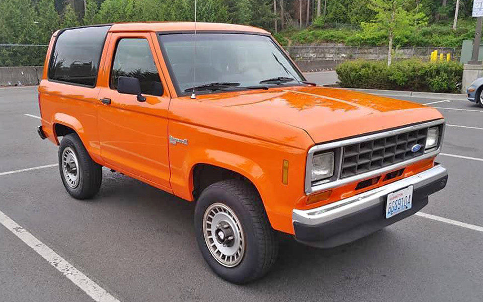 Dreamsicle: 1987 Ford Bronco II