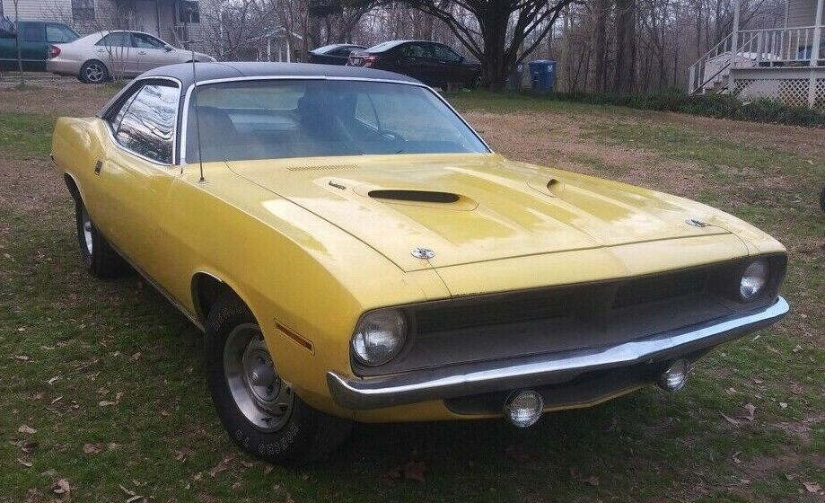 No Reserve: 1970 Plymouth 'Cuda Barn Find