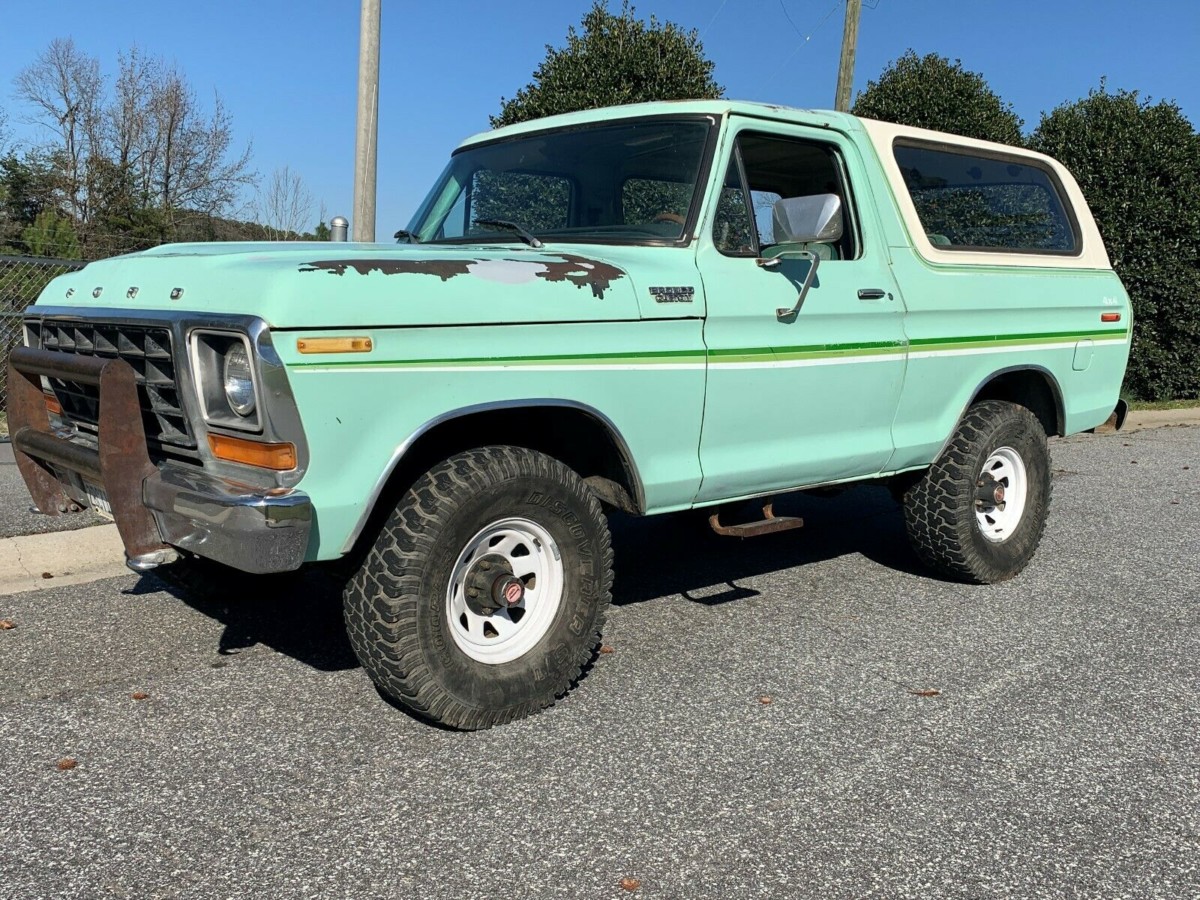 Former Forest Service Truck: 1978 Ford Bronco