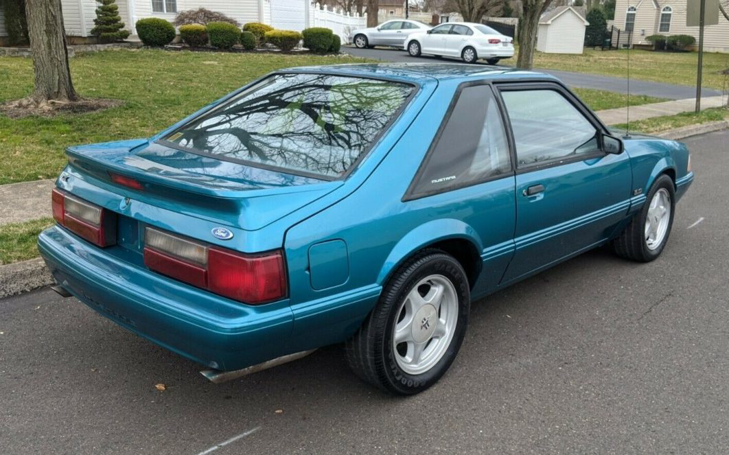 teal mustang rear | Barn Finds