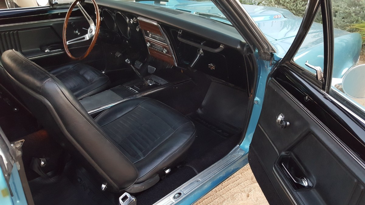 1967 Pontiac Firebird Convertible Interior 