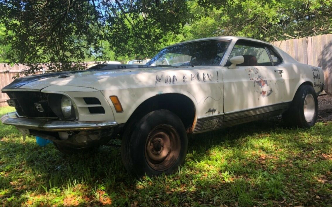 Back Yard Find: 1970 Ford Mustang Mach I | Barn Finds