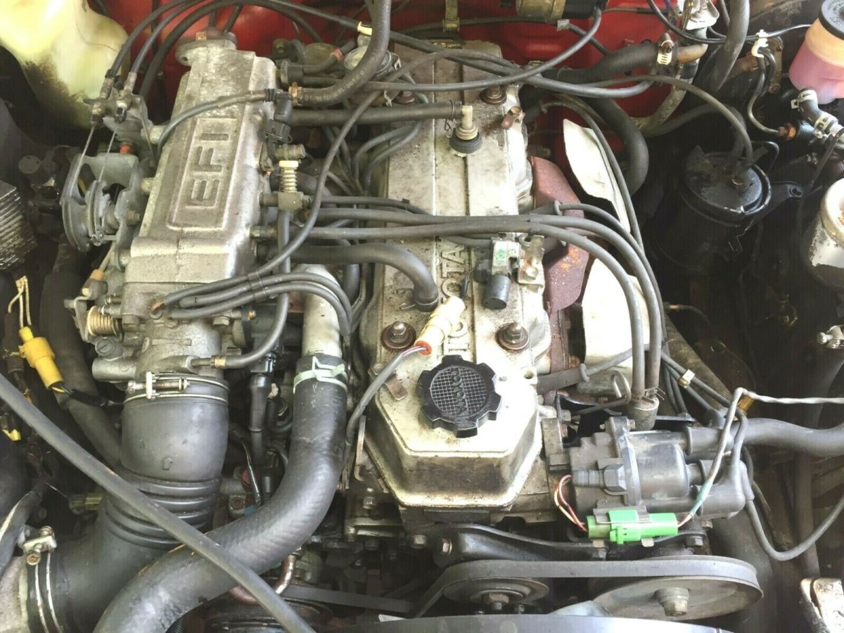 Toyota Celica Gt S Convertible Engine Bay Barn Finds