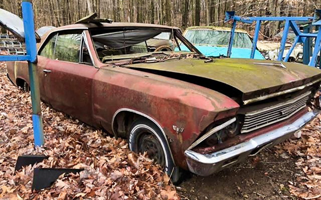 Chevy Junkyard Finds Barn Finds