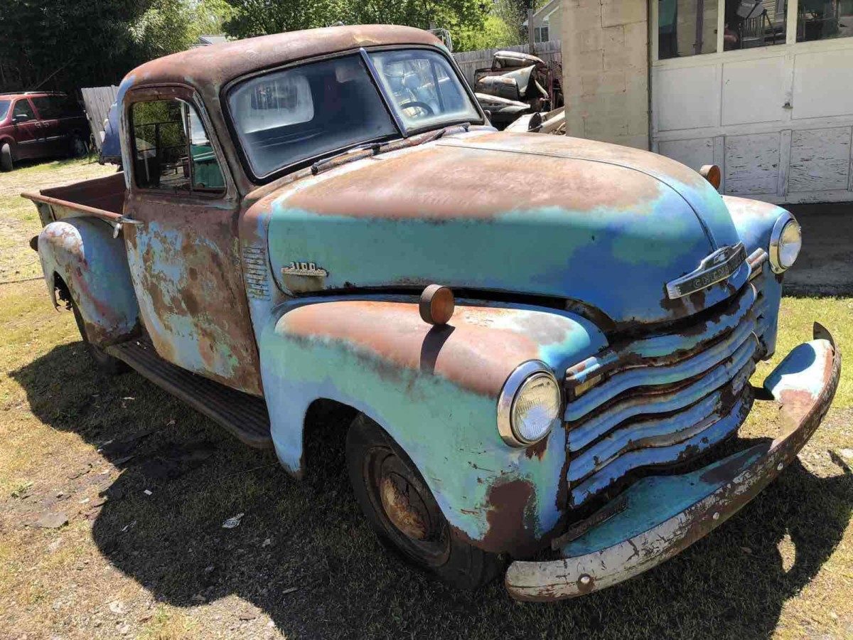 All The Patina And Then Some! 1953 Chevrolet 3100 Pickup