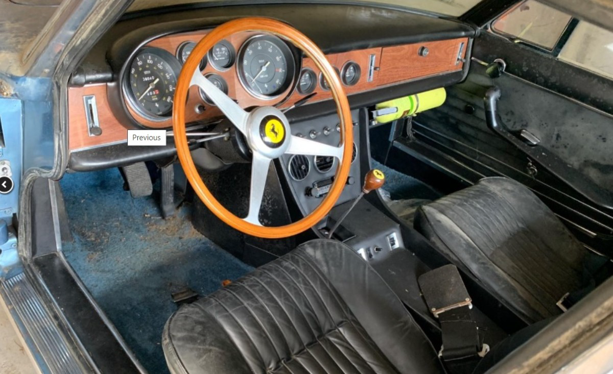 ferrari 330 interior | Barn Finds