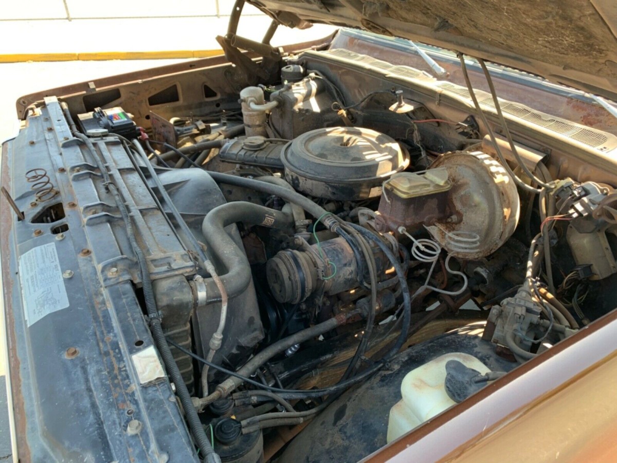 gmc sierra engine Barn Finds