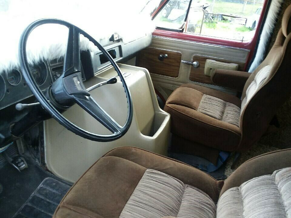 gmc van interior | Barn Finds