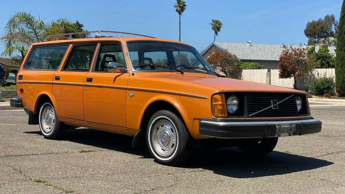 Orange Brick: 1976 Volvo 240 Wagon | Barn Finds