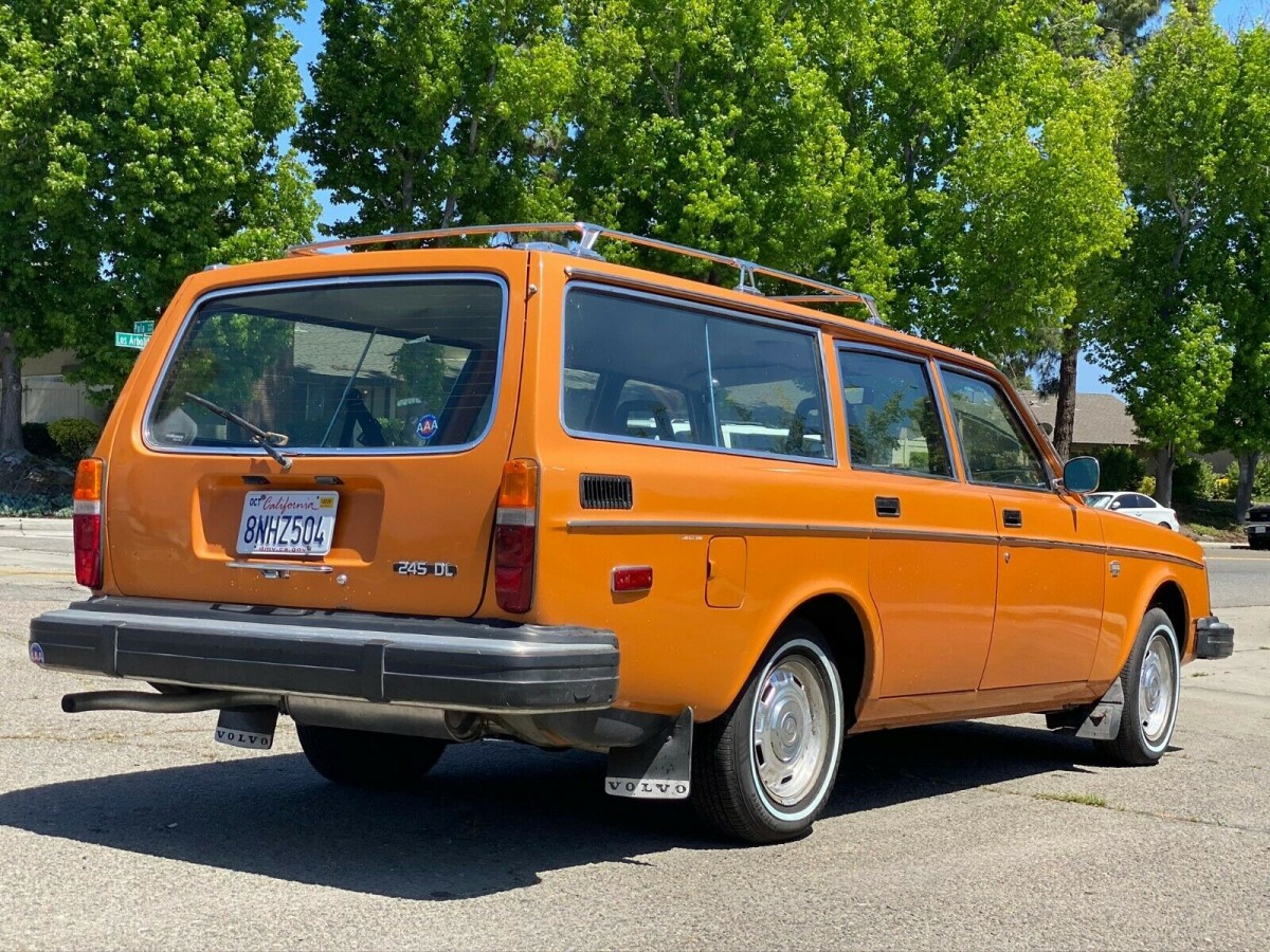 volvo orange rear | Barn Finds