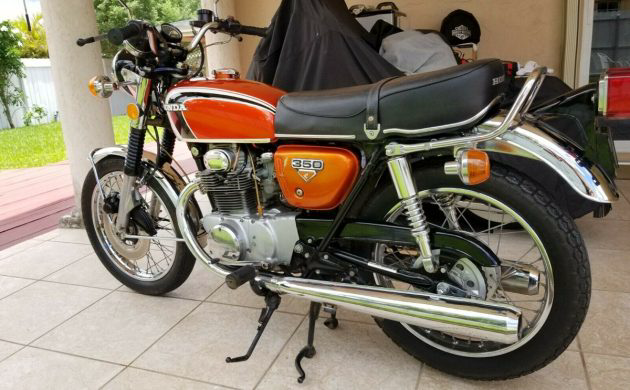 All-Original 5K Mile 1972 Honda CB350 | Barn Finds
