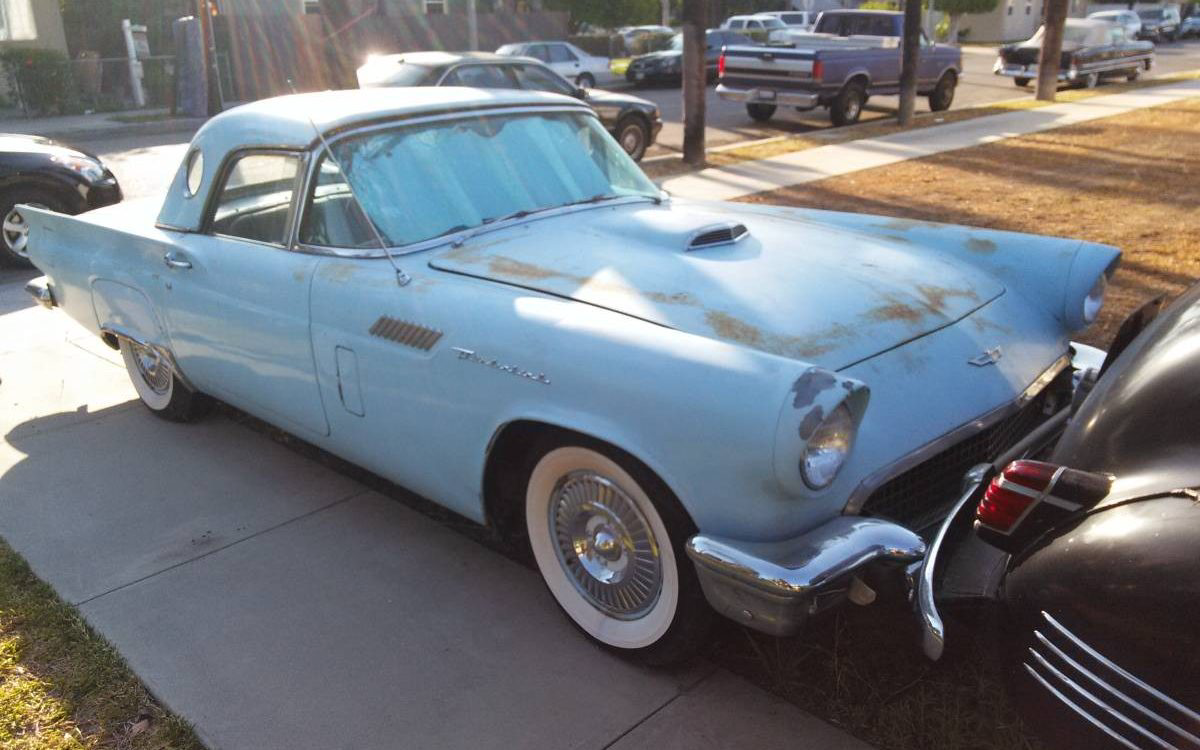 1957 T Bird D Code 3 Barn Finds