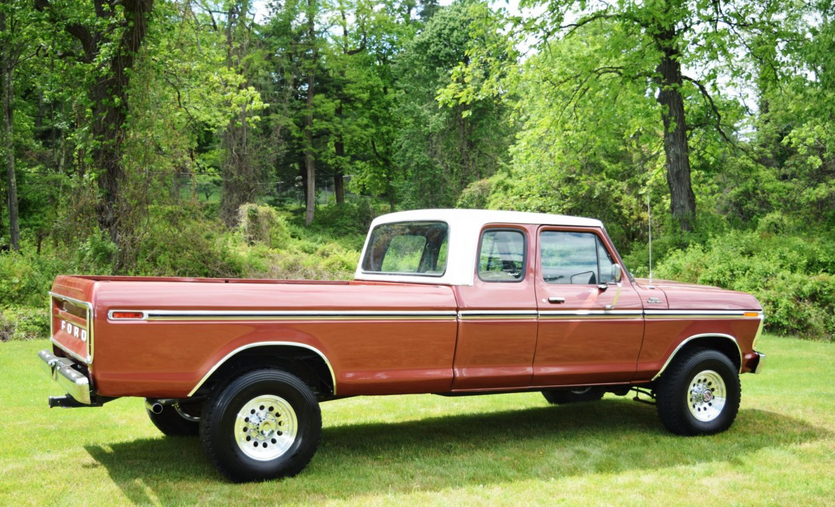 1979 Ford F 350 Supercab 4x4 Side Passenger Barn Finds