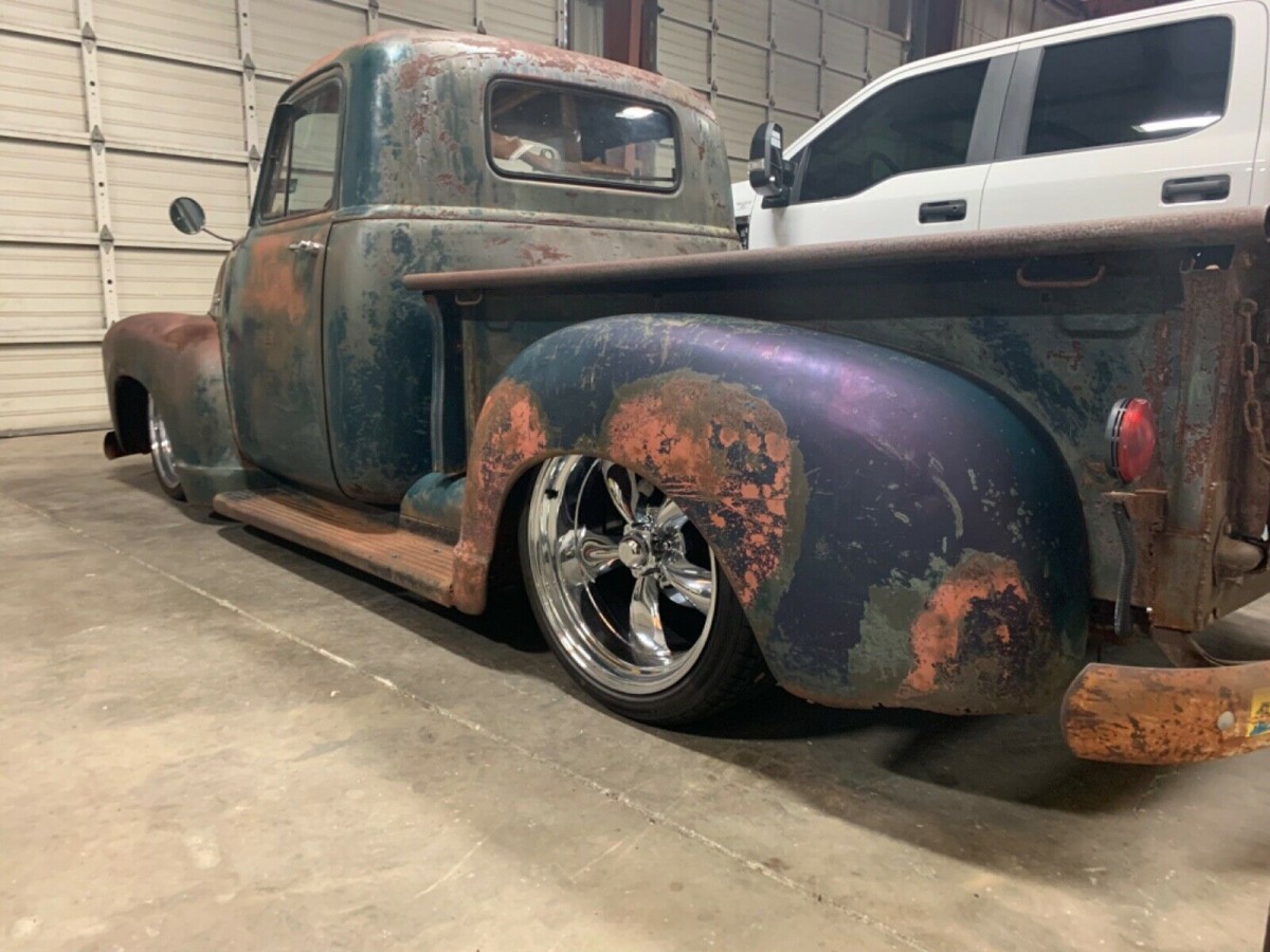 Custom 1952 Chevrolet 3100 Pickup Rear Quarter | Barn Finds