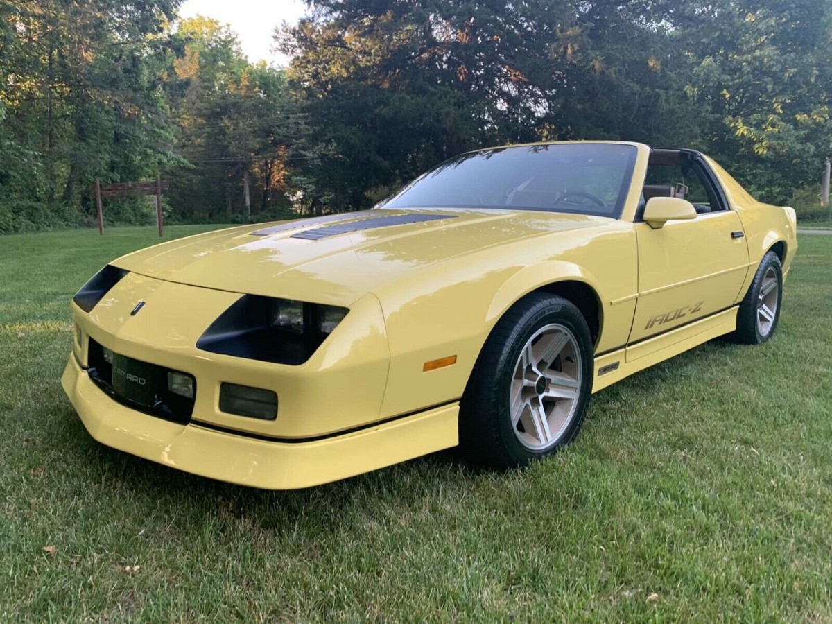 1 of 3,052 in Yellow: 1987 Chevrolet Camaro Z28 | Barn Finds