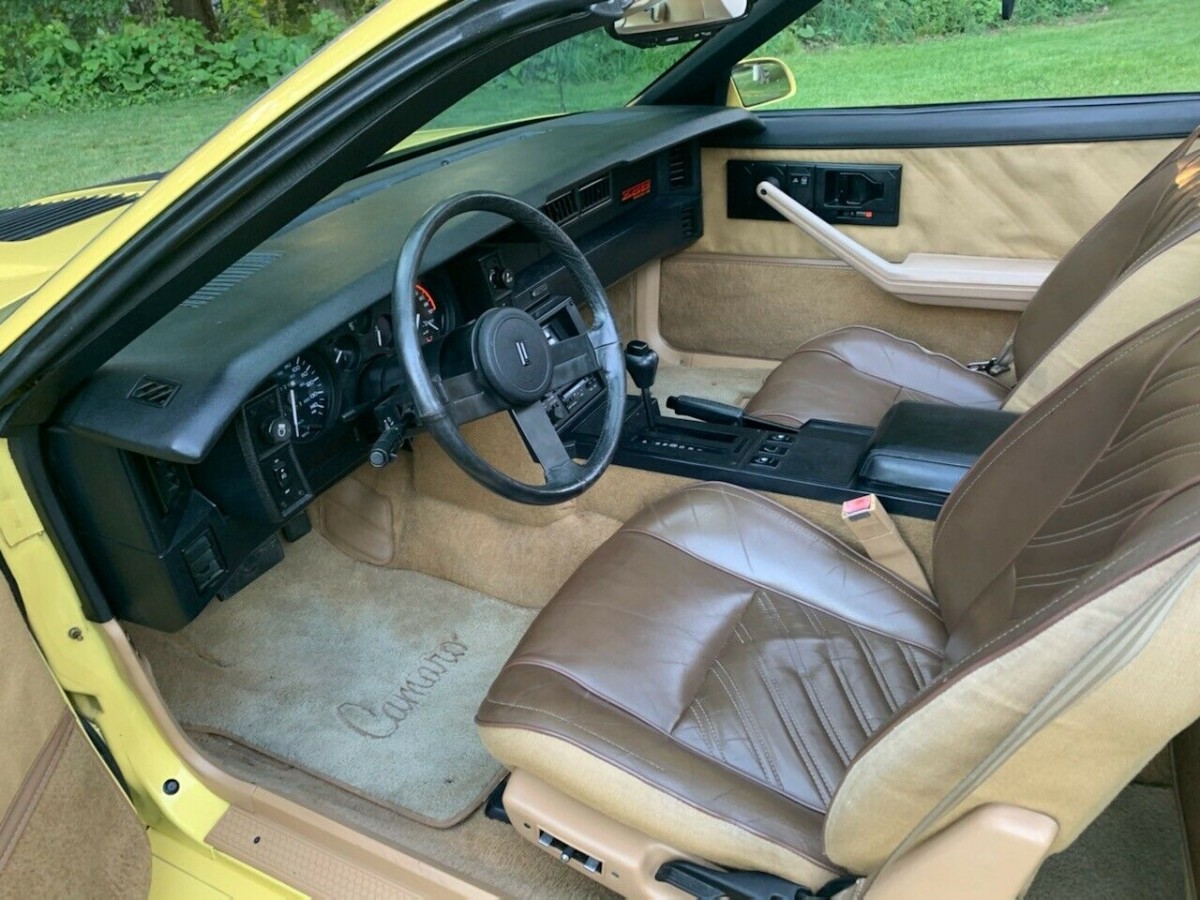 camaro yellow interior | Barn Finds