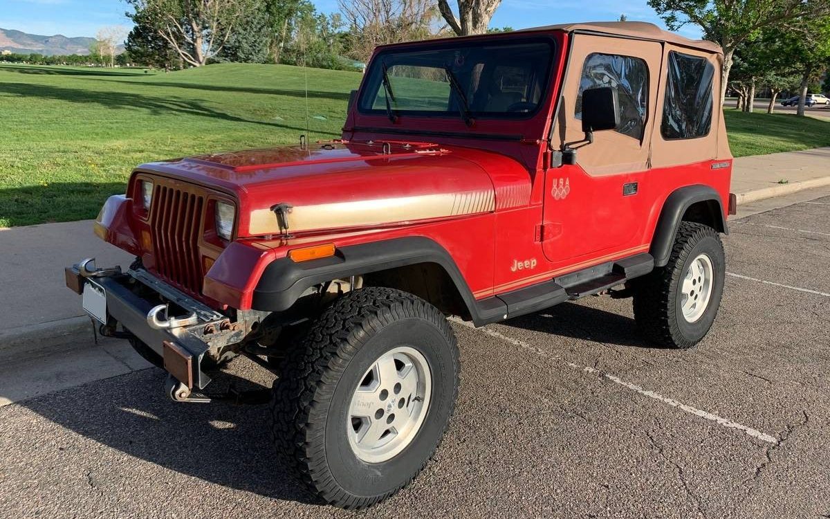 Rare Olympic Edition 1988 Jeep Wrangler Barn Finds