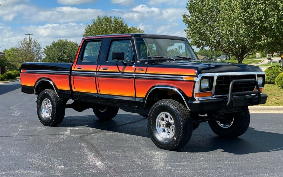 Cummins Swapped 1978 Ford F 250 Crew Cab Barn Finds