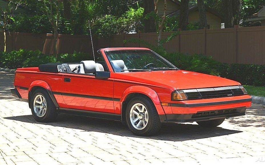 1985 Toyota Celica GT S Convertible front Passenger Barn Finds