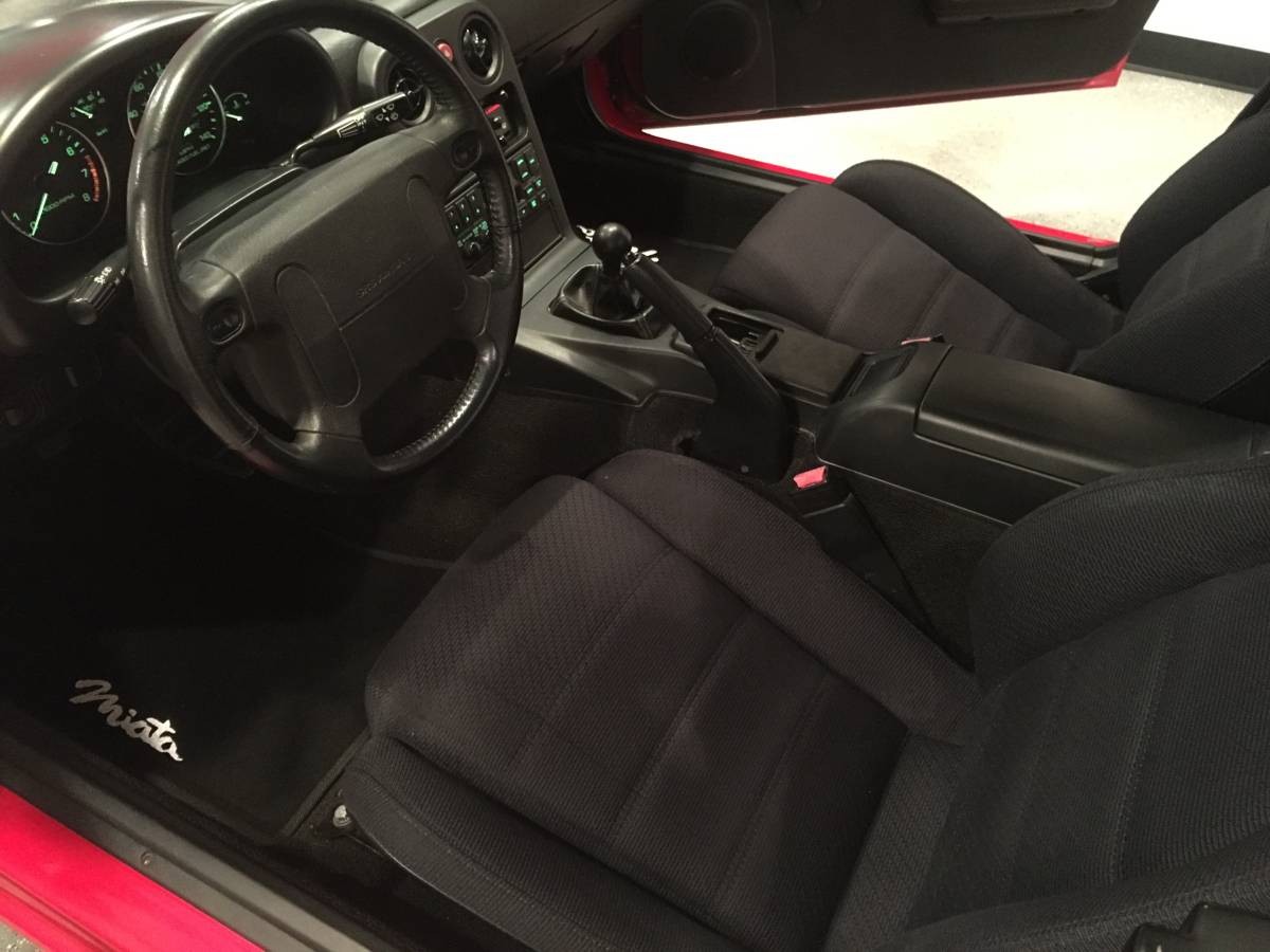miata red interior Barn Finds