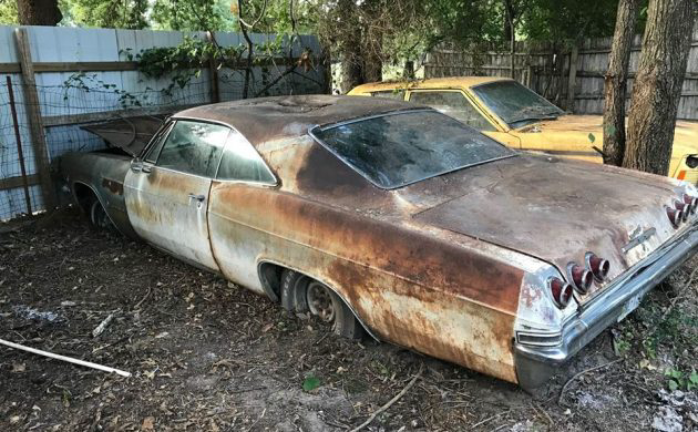 396 Parts Car 1965 Chevrolet Impala Barn Finds