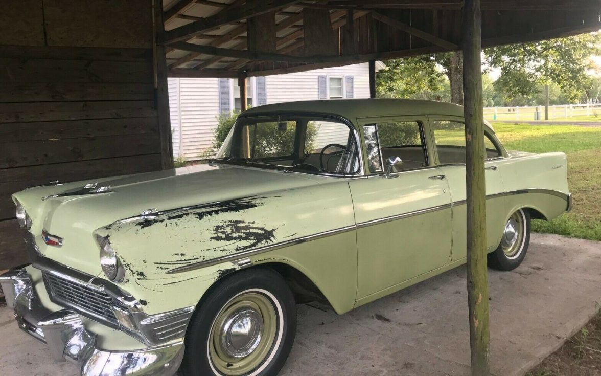 1956 Chevrolet 210 Sedan 2 Barn Finds 0434