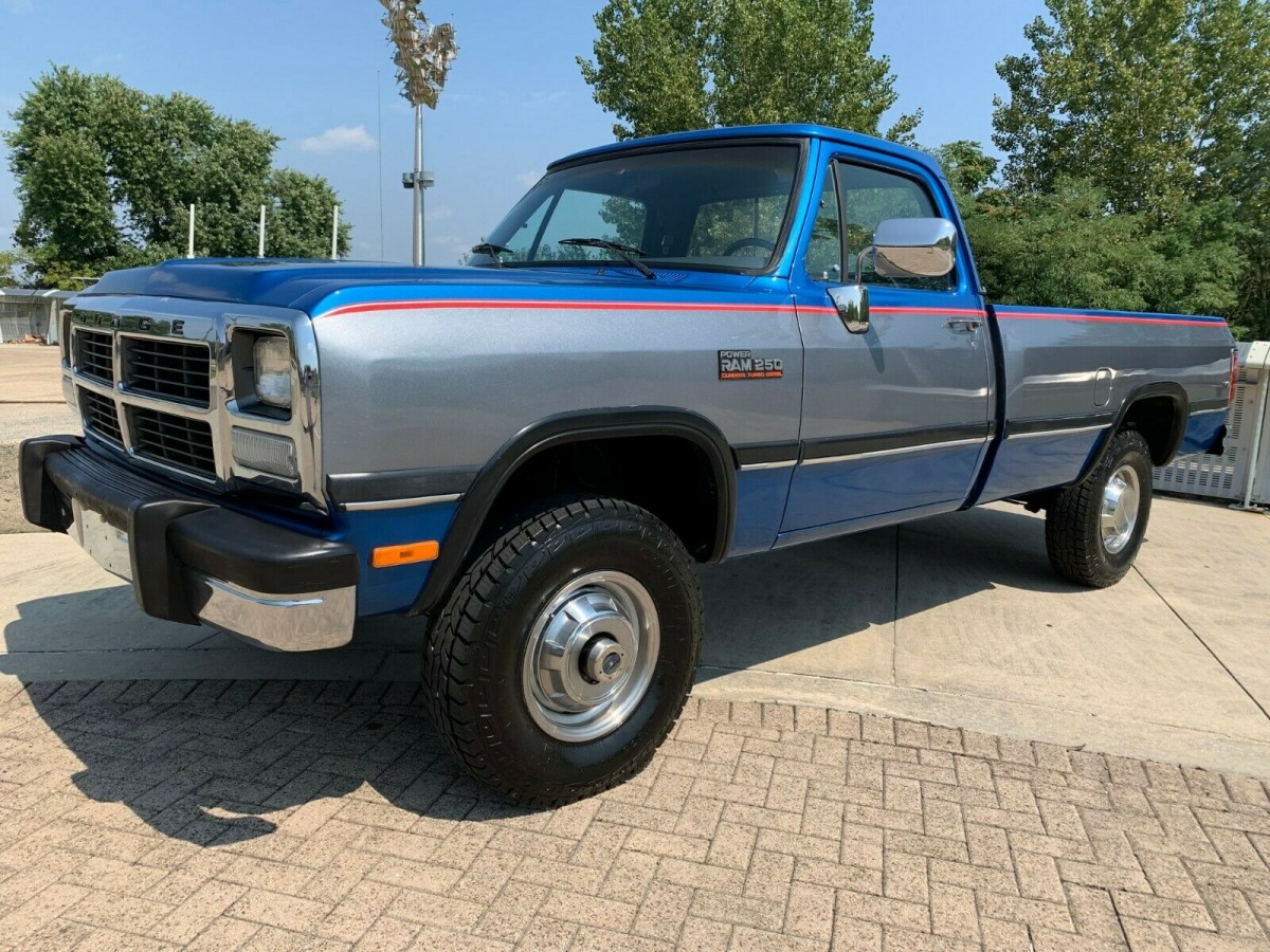 Omkreds sol underskud Low Mileage Cummins: 1991 Dodge Ram 2500 | Barn Finds
