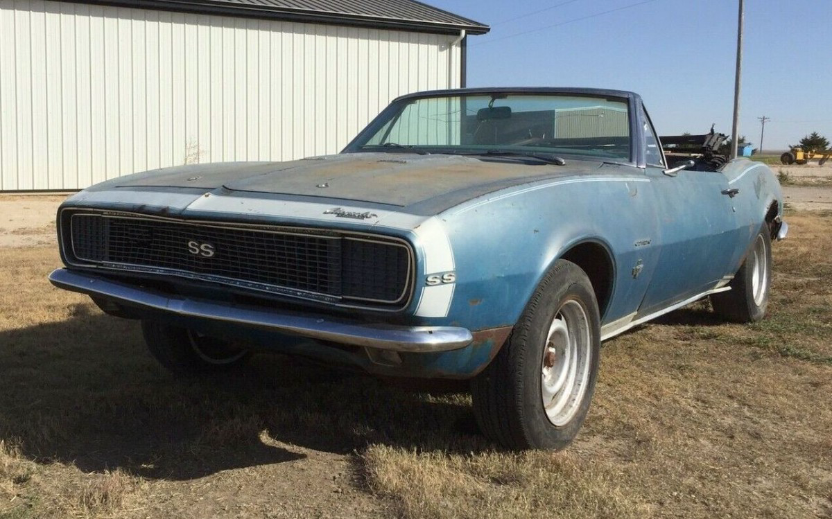 1967 Chevrolet Camaro SS/RS 4-Speed Convertible | Barn Finds