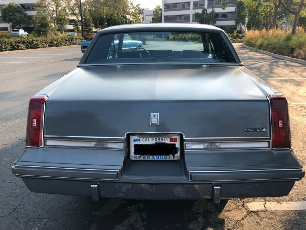 olds cutlass silver rear | Barn Finds