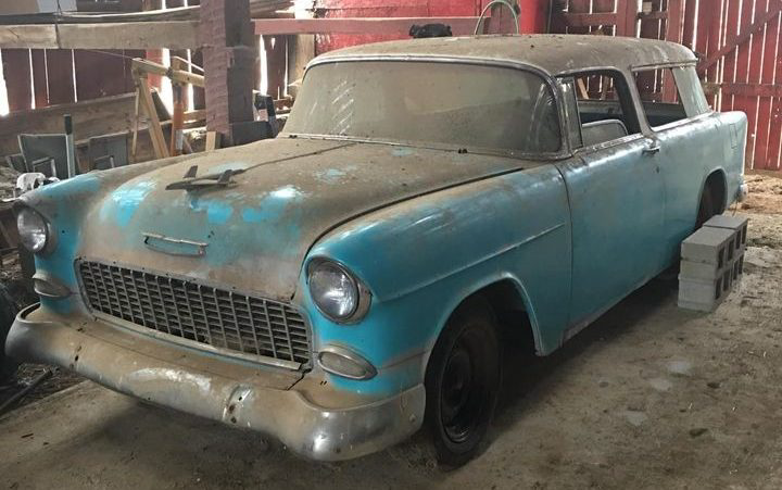 1955 Chevrolet Nomad Barn Find Barn Finds