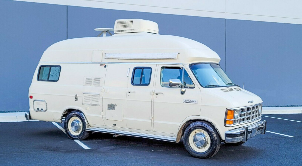 Dodge xplorer camper hot sale van for sale