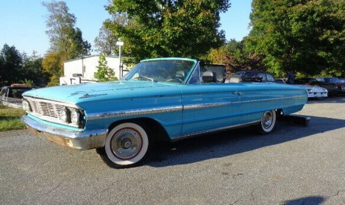 Z-Code Project: 1964 Ford Galaxie 500 Convertible | Barn Finds