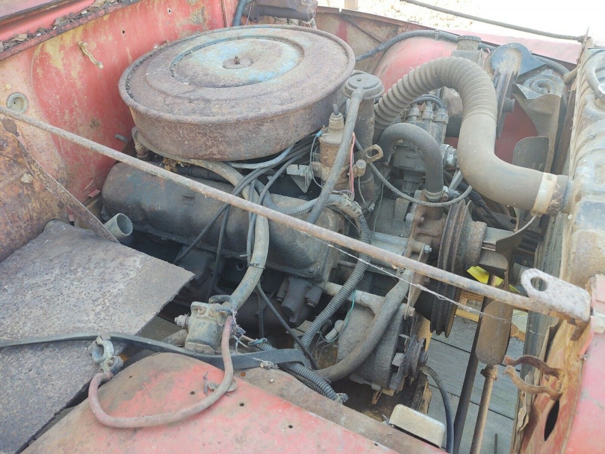 jeep cj5 engine Barn Finds