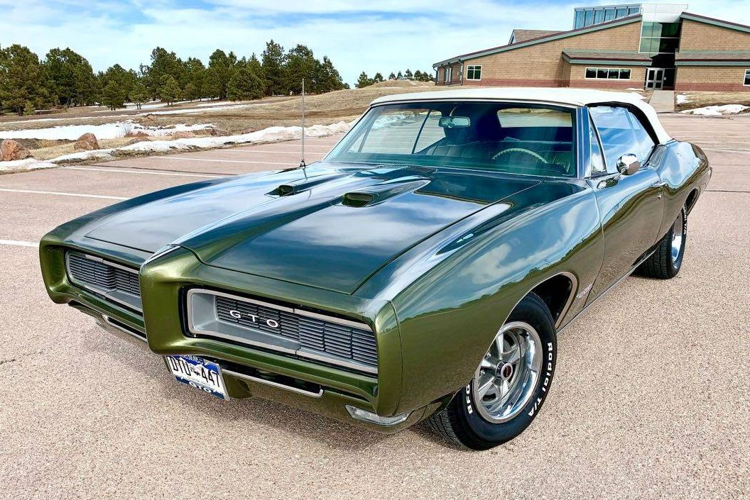 1968 Pontiac Gto Convertible 5 Barn Finds