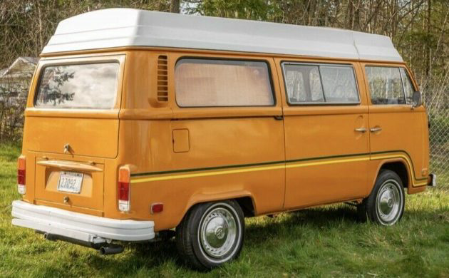 1973 Volkswagen Riviera Camper Van Survivor | Barn Finds