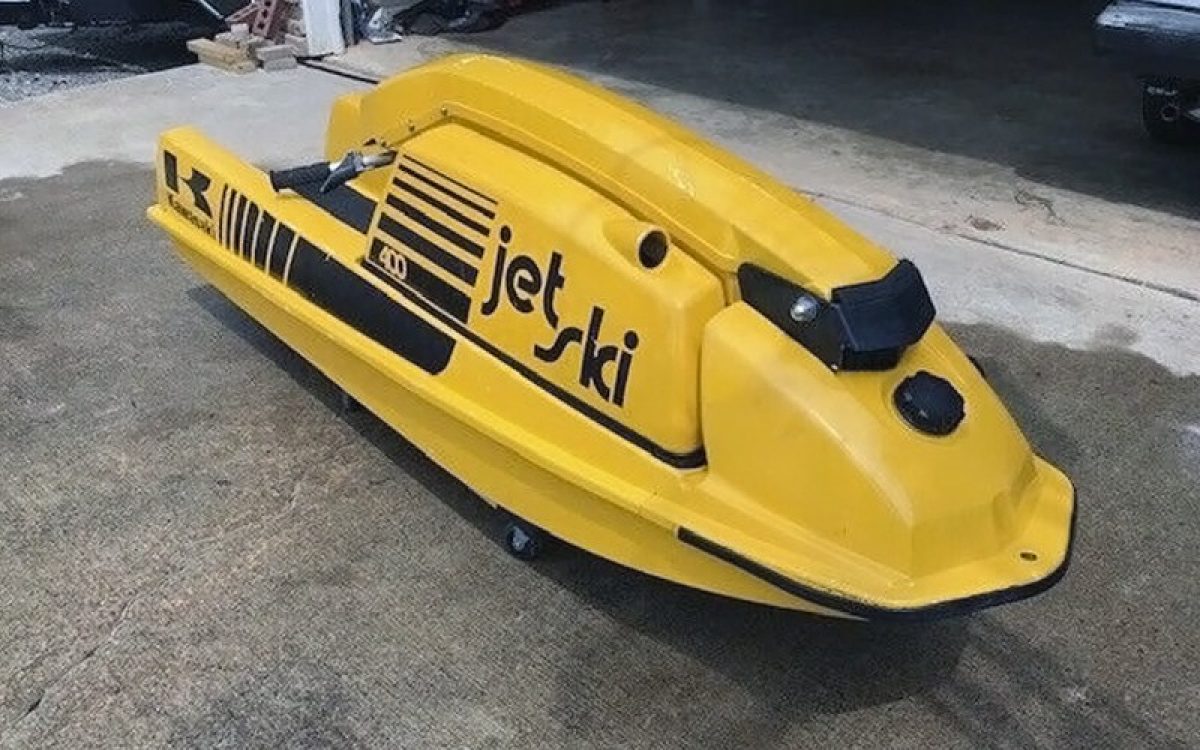 All Original 1976 Kawasaki JS400 Jet Ski | Barn Finds