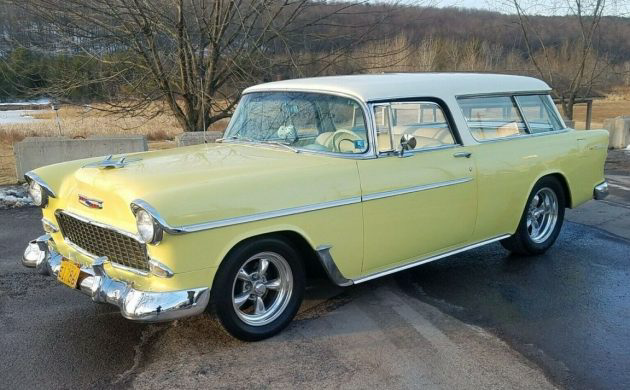 Spotless Custom 1955 Chevrolet Nomad Barn Finds