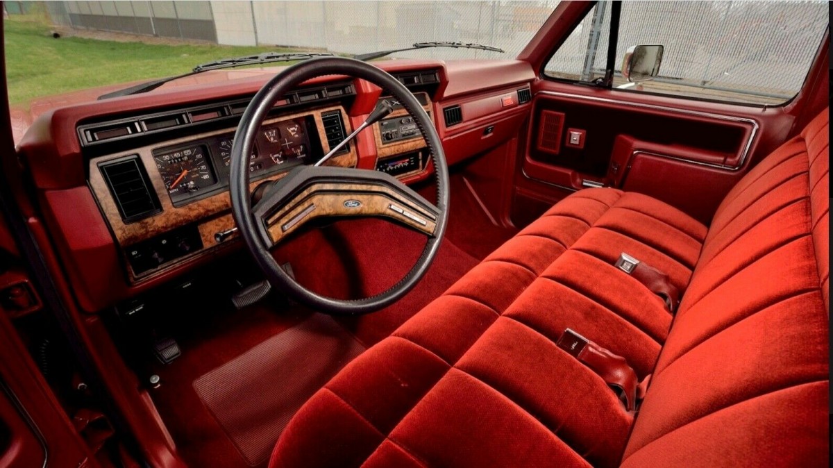 red f150 interior Barn Finds