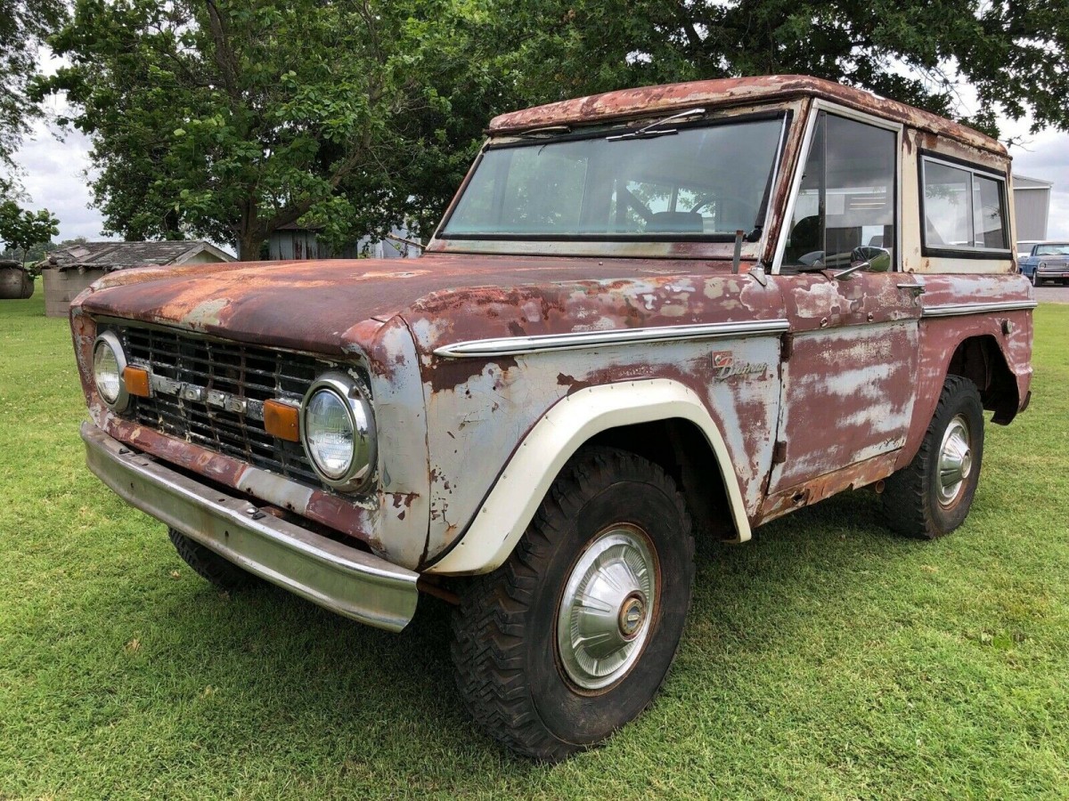 Original 289 1967 Ford Bronco Barn Finds