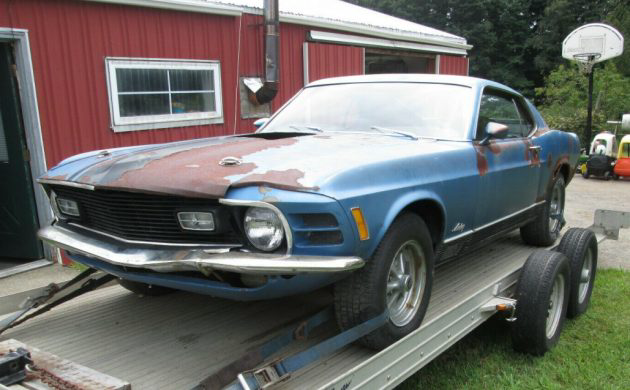 No Reserve 1970 Ford Mustang Mach 1 Project | Barn Finds
