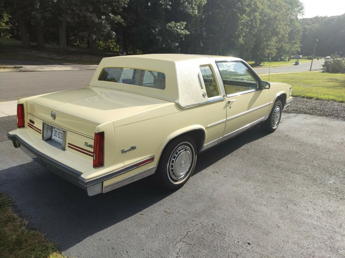 cadillac yellow rear Barn Finds