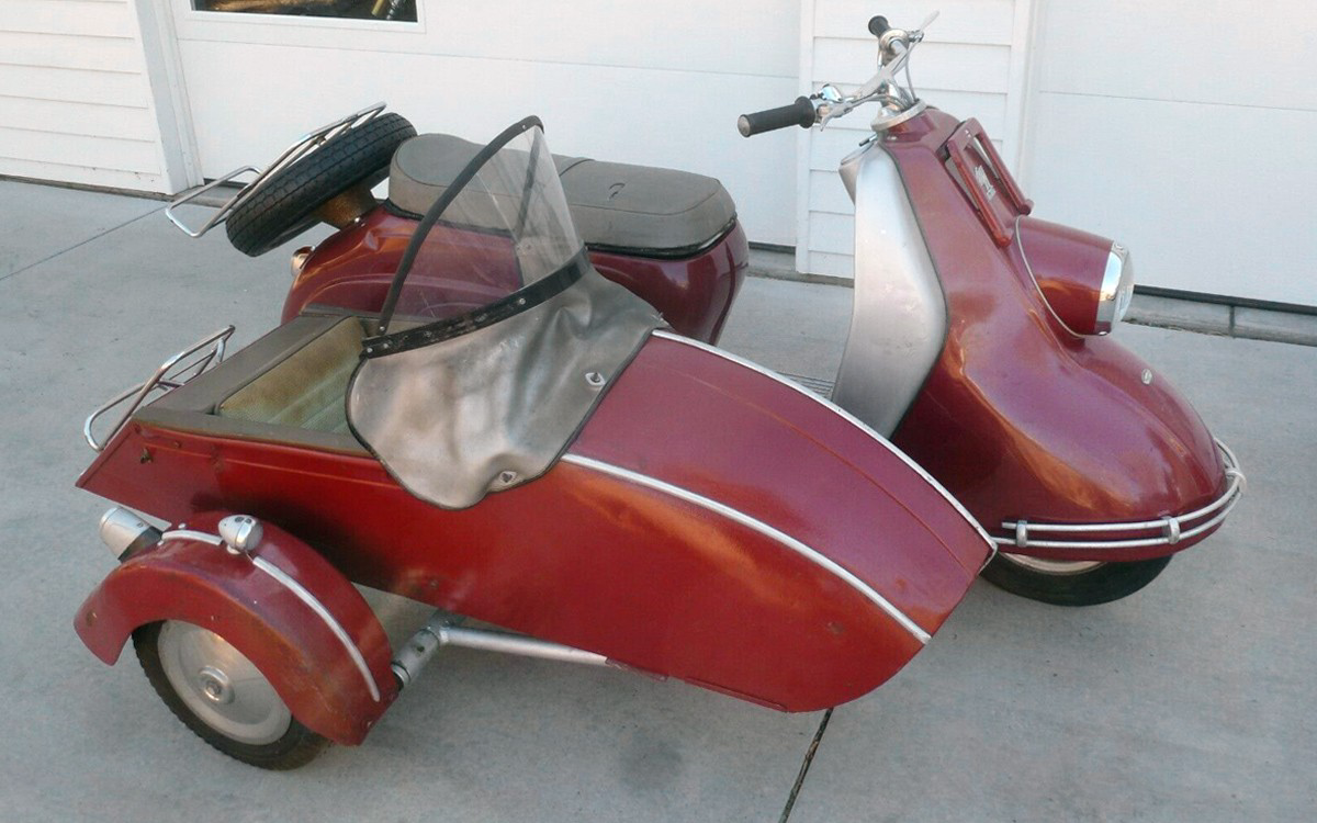 One In USA? Heinkel Tourist W/ Wilmsen Sidecar | Finds