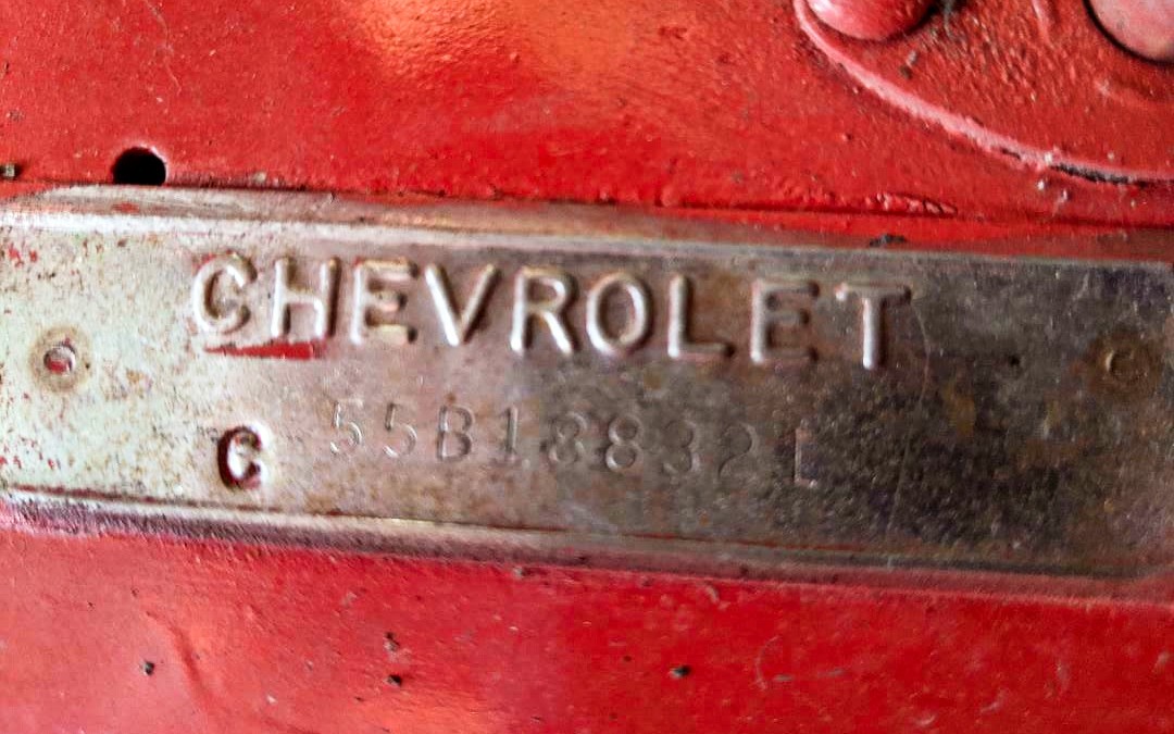 1955 Chevrolet Trim Tag Barn Finds