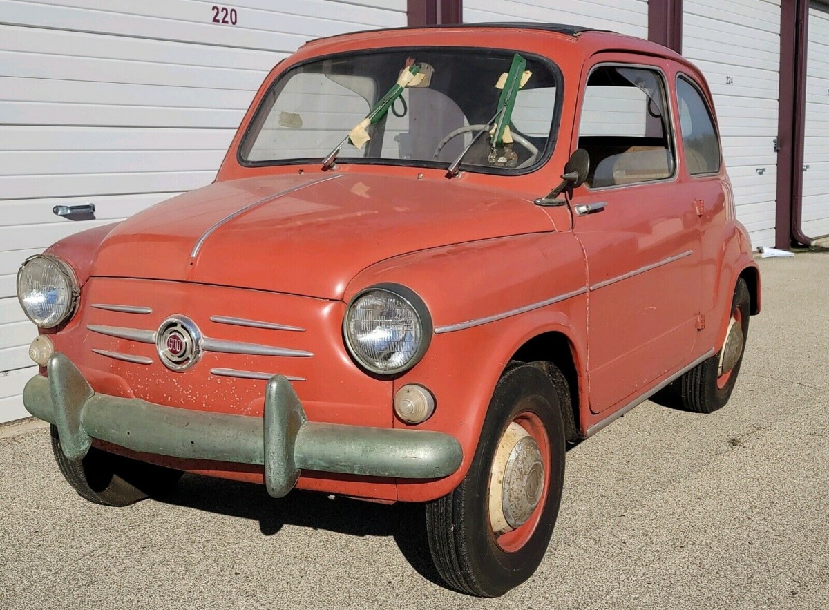Ongemak Uitsluiten Veel gevaarlijke situaties Stored For 50 Years: 1959 Fiat 600 | Barn Finds