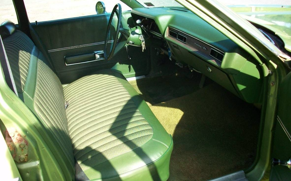 1972 coronet custom sedan interior doors track trim