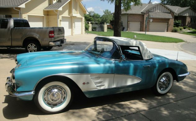 House of Pearls - 60 Corvette full paint job all finished