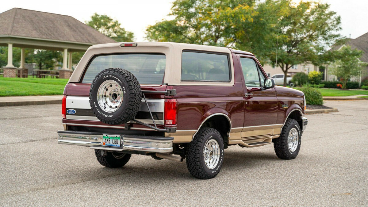 bronco red rear | Barn Finds