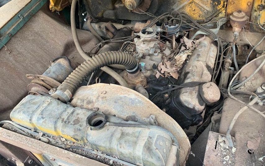 1955 Plymouth engine Barn Finds