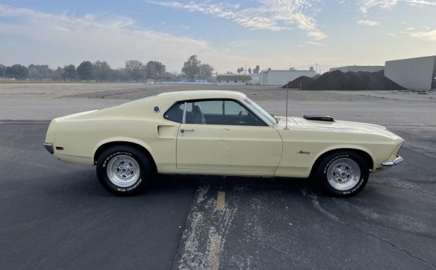 1969 ford mustang with a 428 cobra jet and 13k documented miles