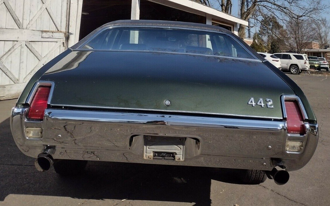 1969 Oldsmobile 442 Rear | Barn Finds